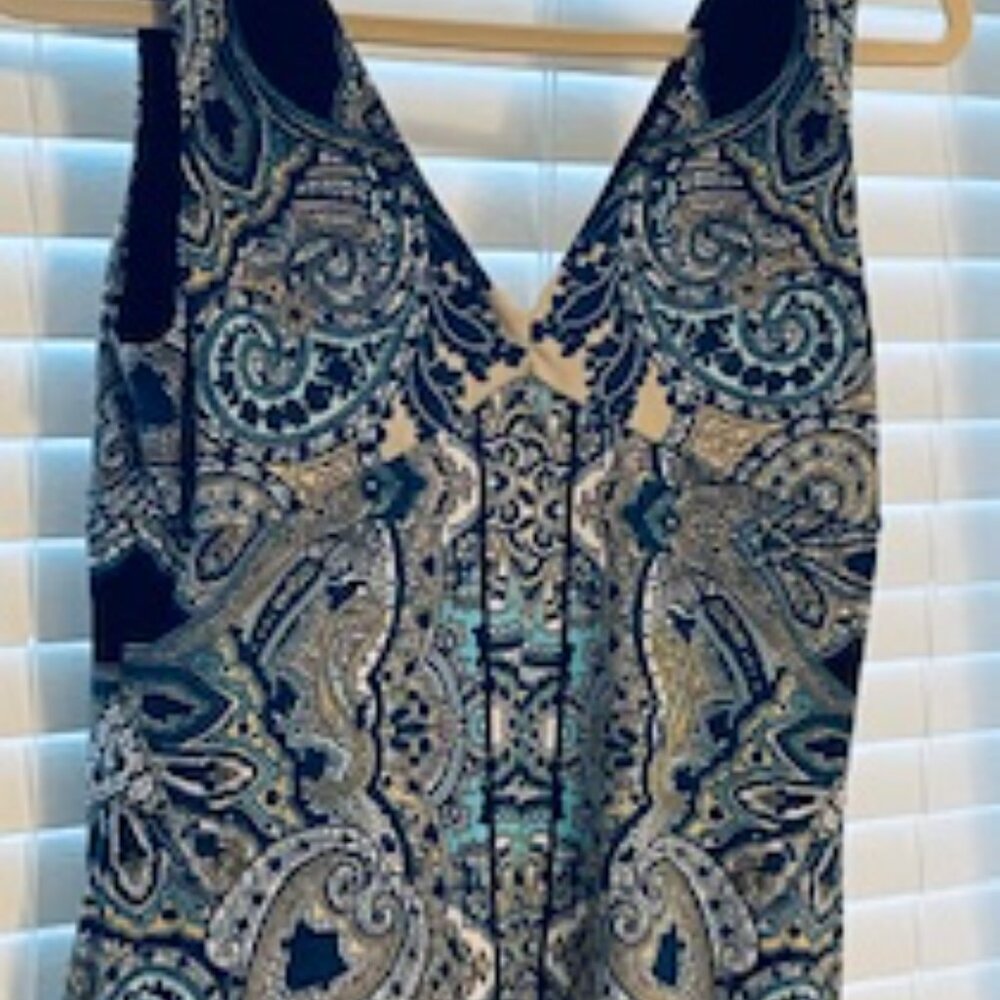 INC Sleeveless stretch top